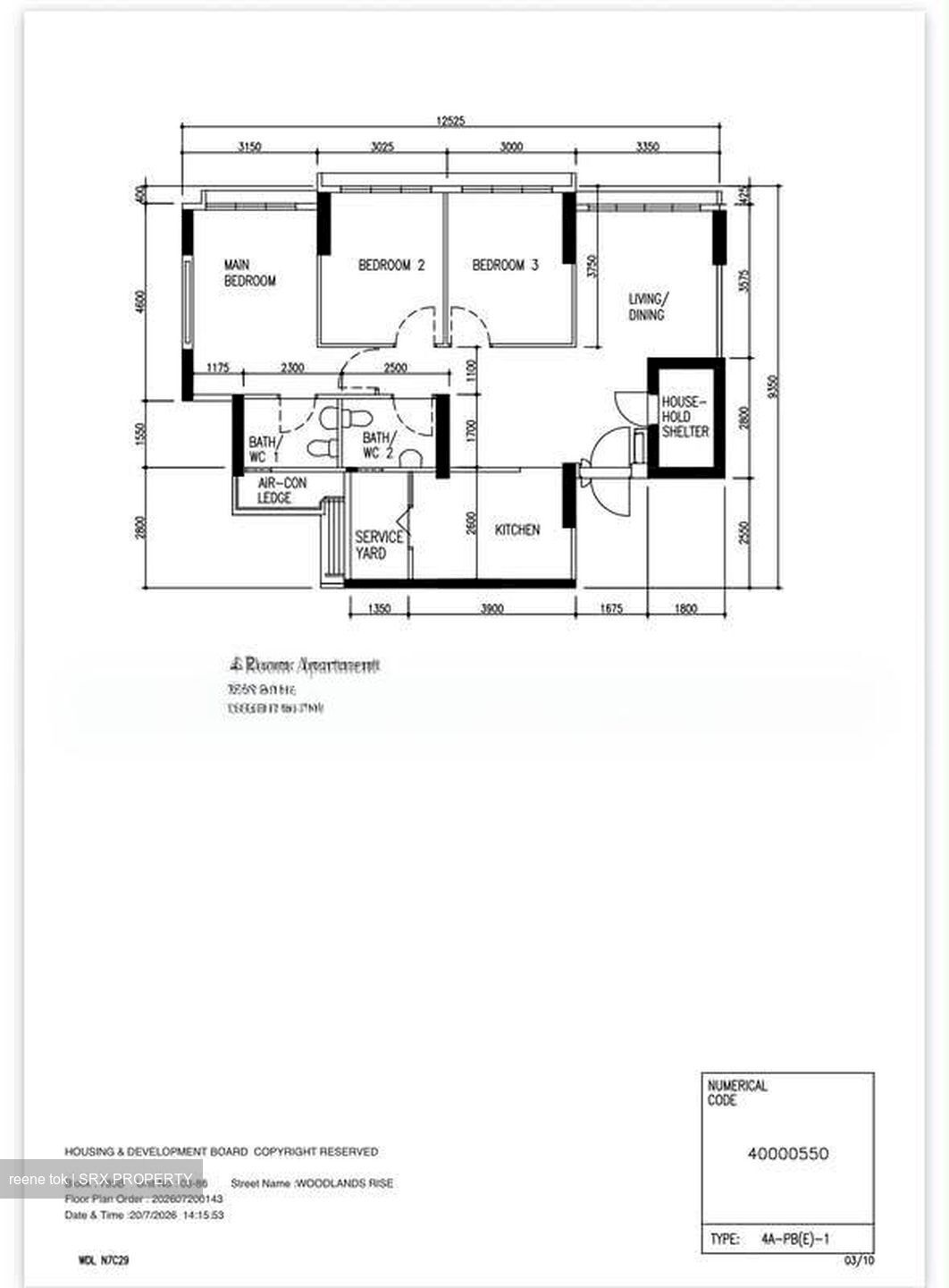 Blk 785B Woodlands Pasture II (Woodlands), HDB 4 Rooms #589871151